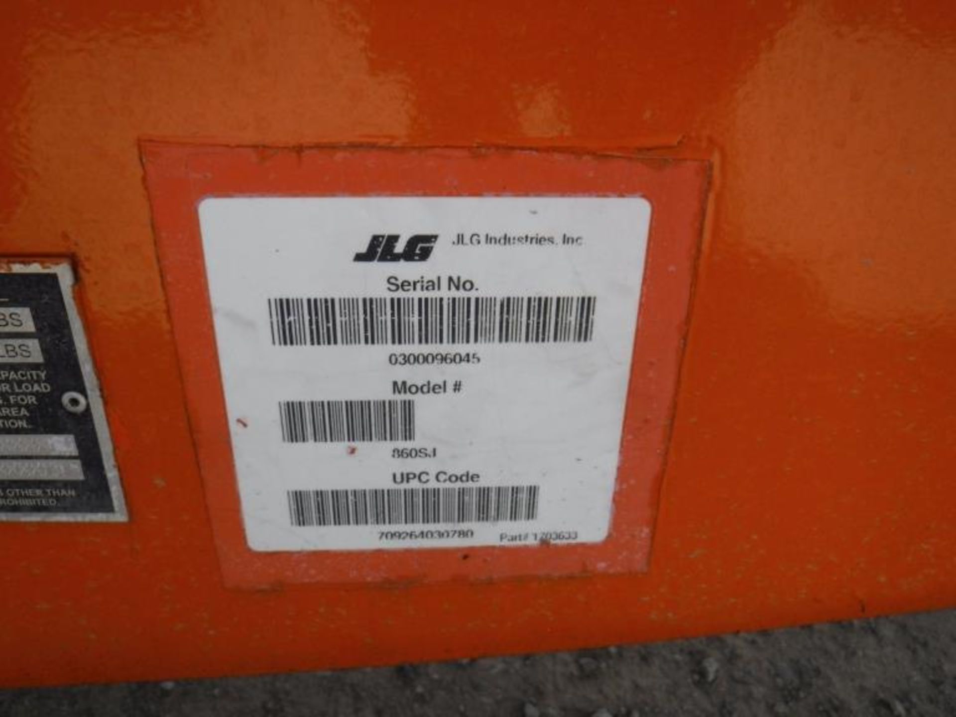 2006 JLG 860SJ Boom Lift, - Image 54 of 64