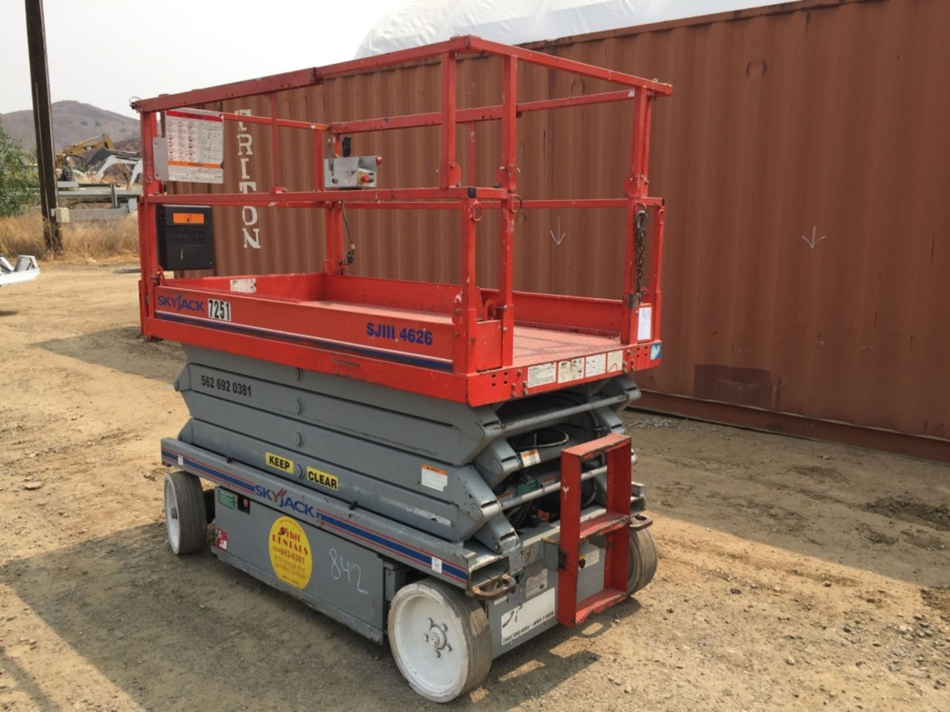 SkyJack SJ4626 Scissor Lift, - Image 4 of 26