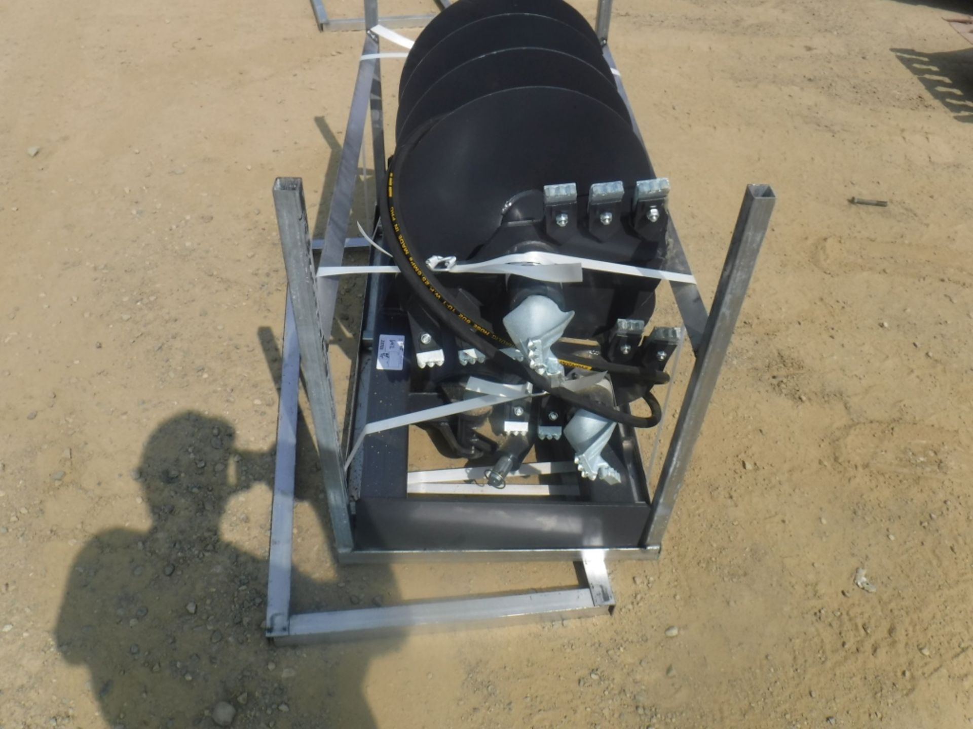 Unused 2020 JCT Hydraulic Auger Attachment, - Image 9 of 10