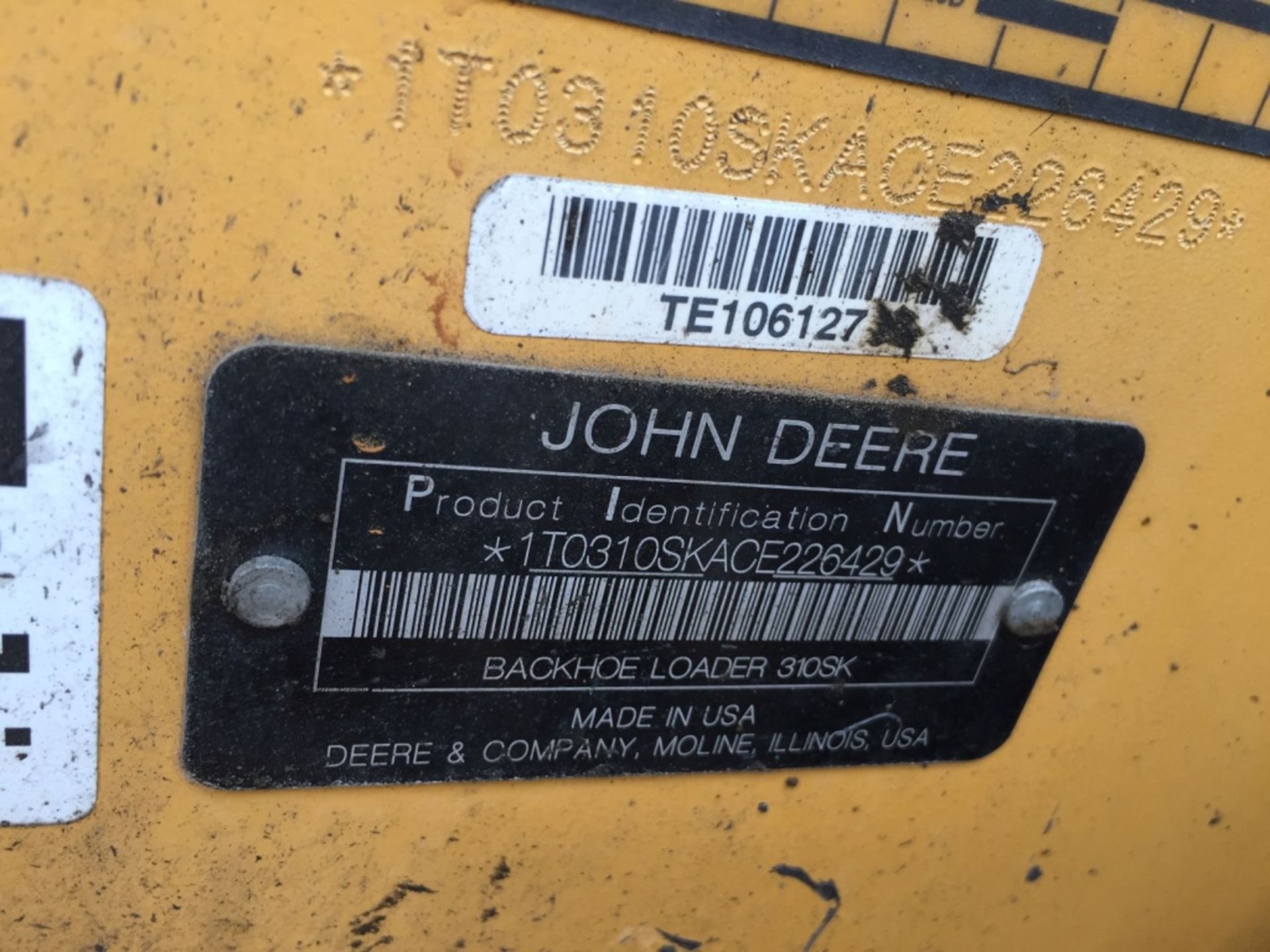 2012 John Deere 310SK Backhoe, - Image 66 of 68