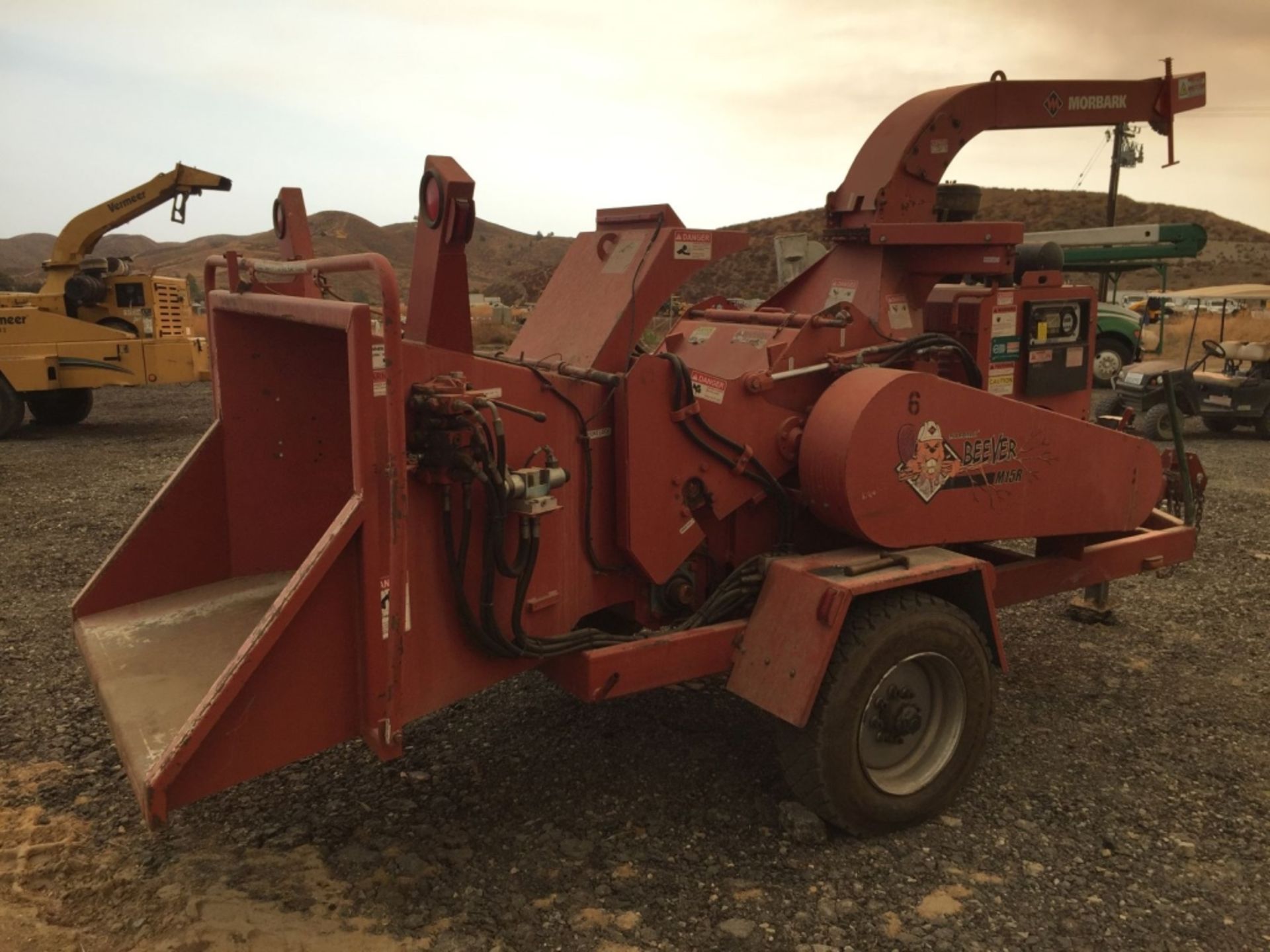 2012 Morbark Beever M15R Drum-Style Chipper, - Image 7 of 48