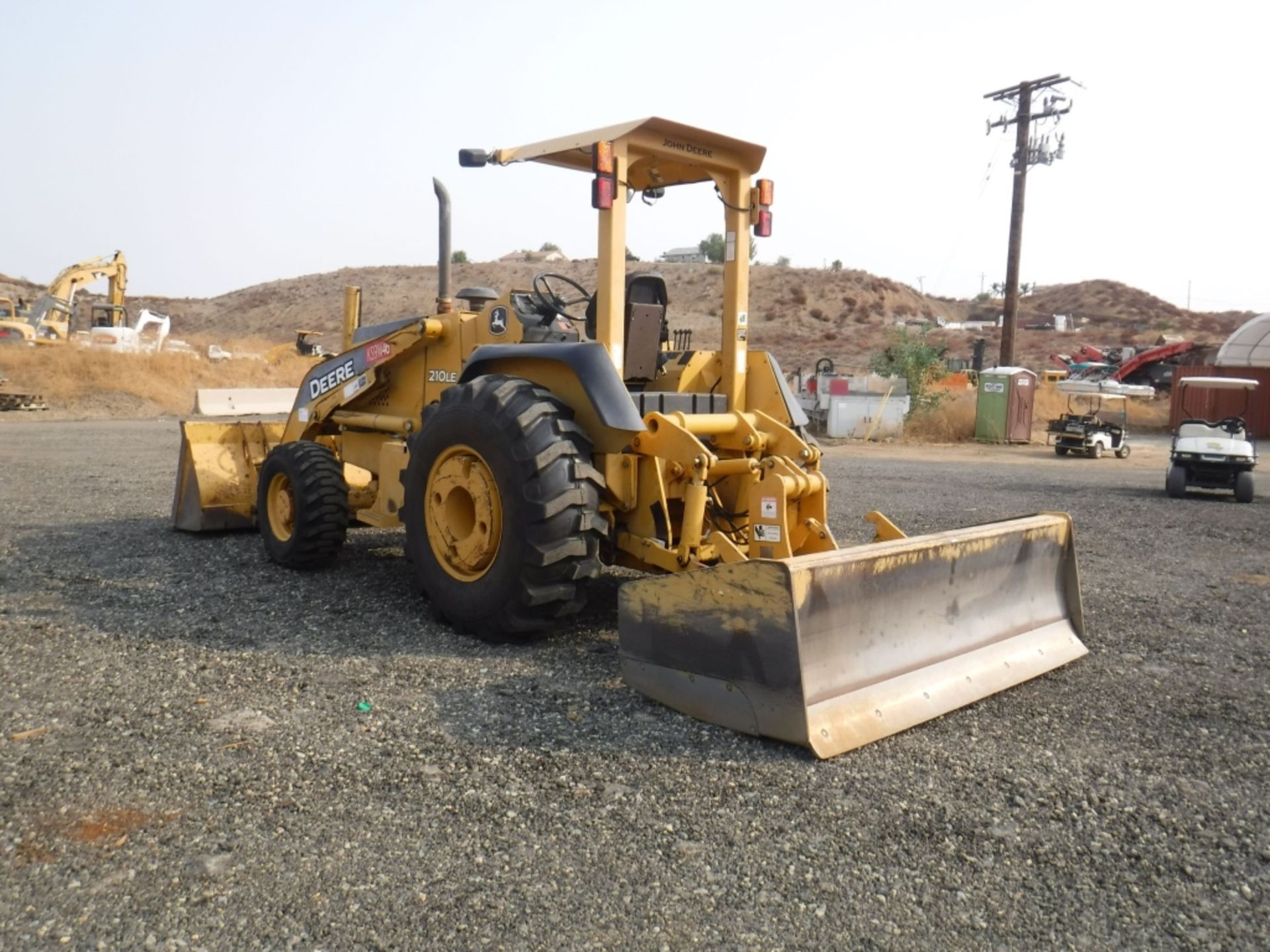 2005 John Deere 210LE Skip Loader, - Image 7 of 32