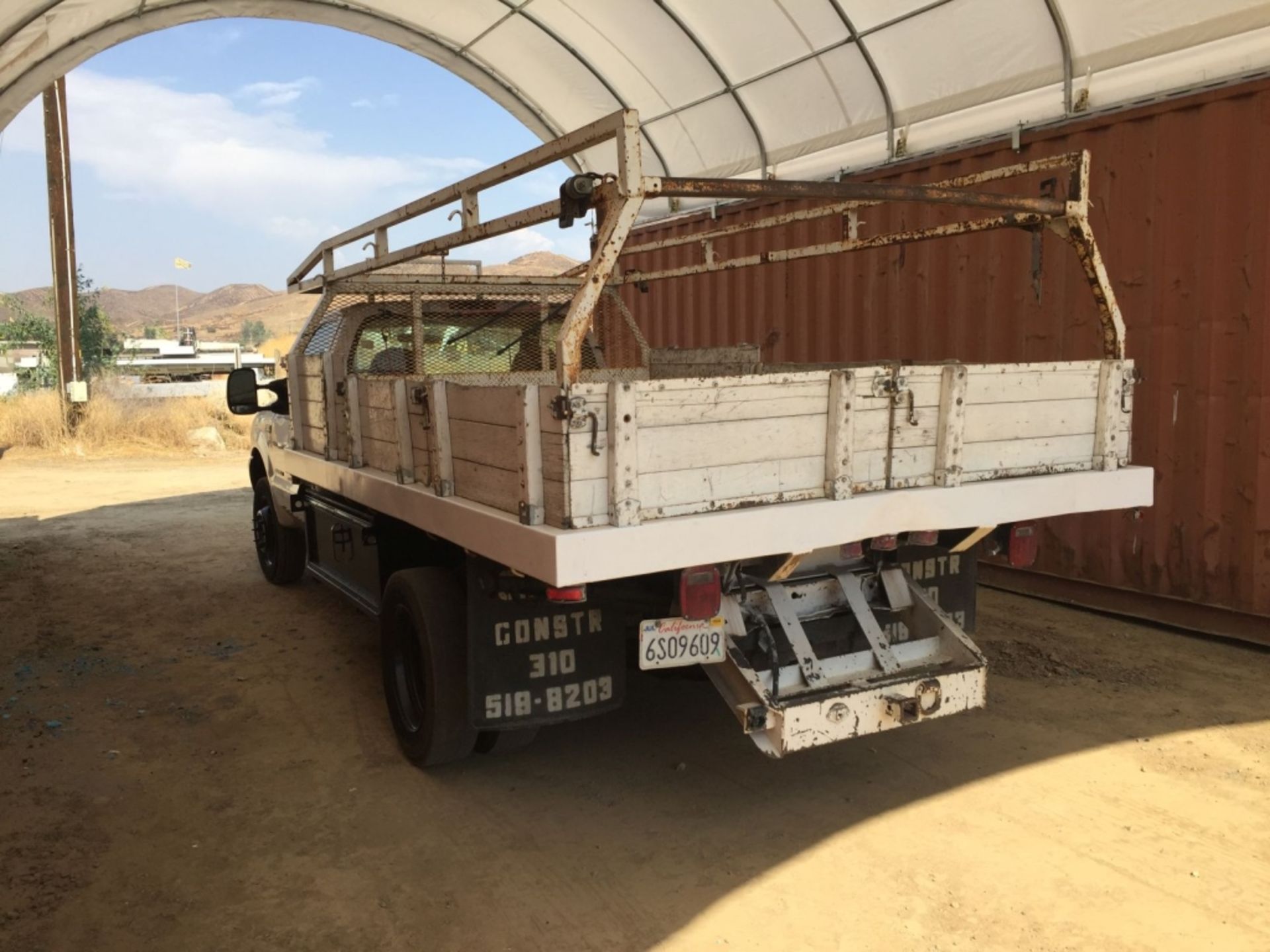Ford F550 Flatbed Dump Truck, - Image 8 of 72