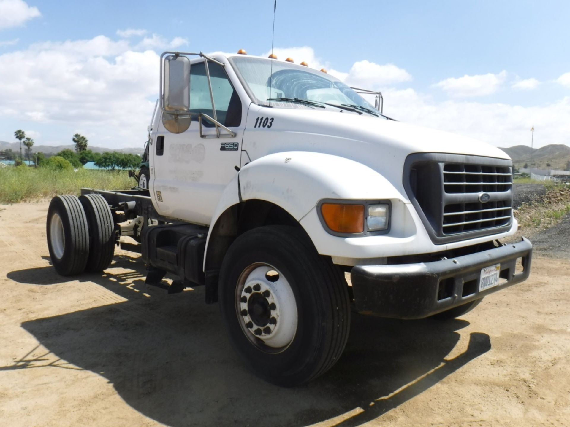 Ford F650XL Cab and Chassis, - Image 4 of 42