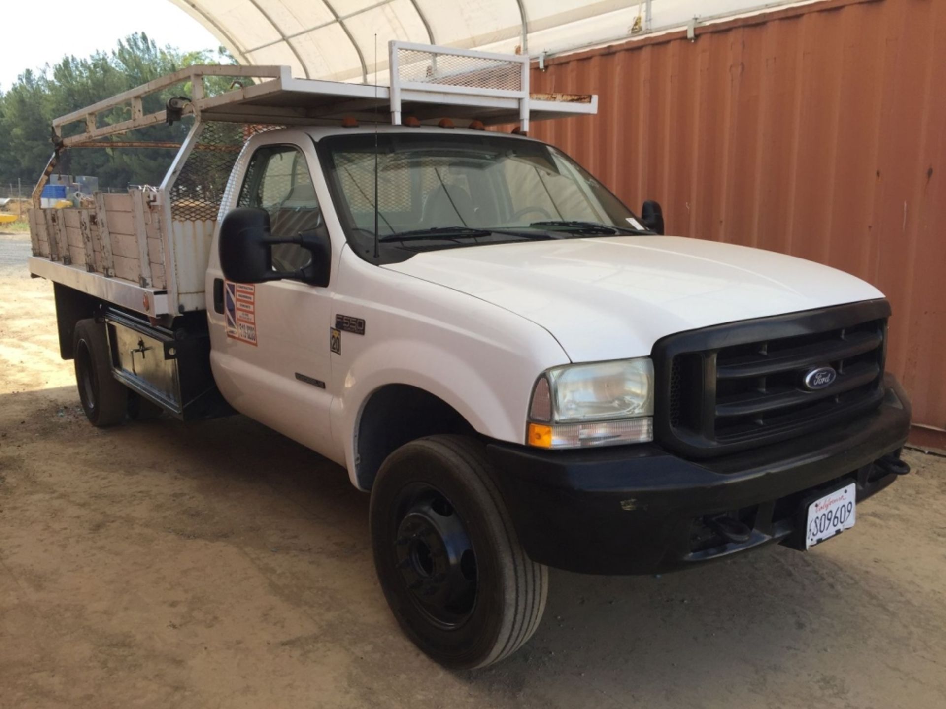 Ford F550 Flatbed Dump Truck, - Image 3 of 72