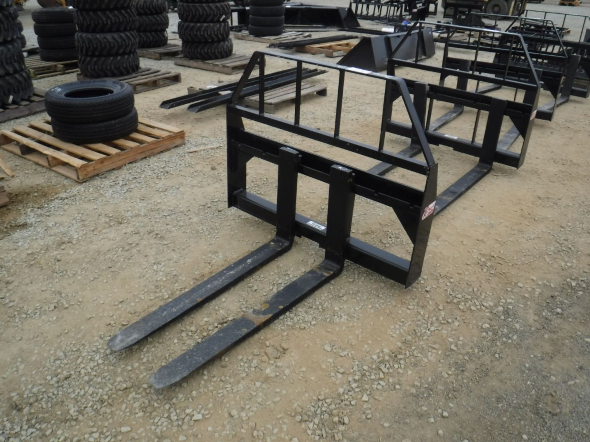 Unused Kivel 42" Pallet Fork Attachment, - Image 8 of 10