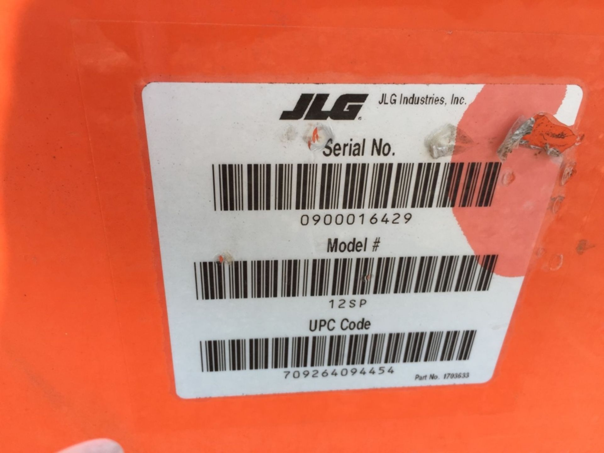 2001 JLG 12SP Personnel Lift, - Image 22 of 24