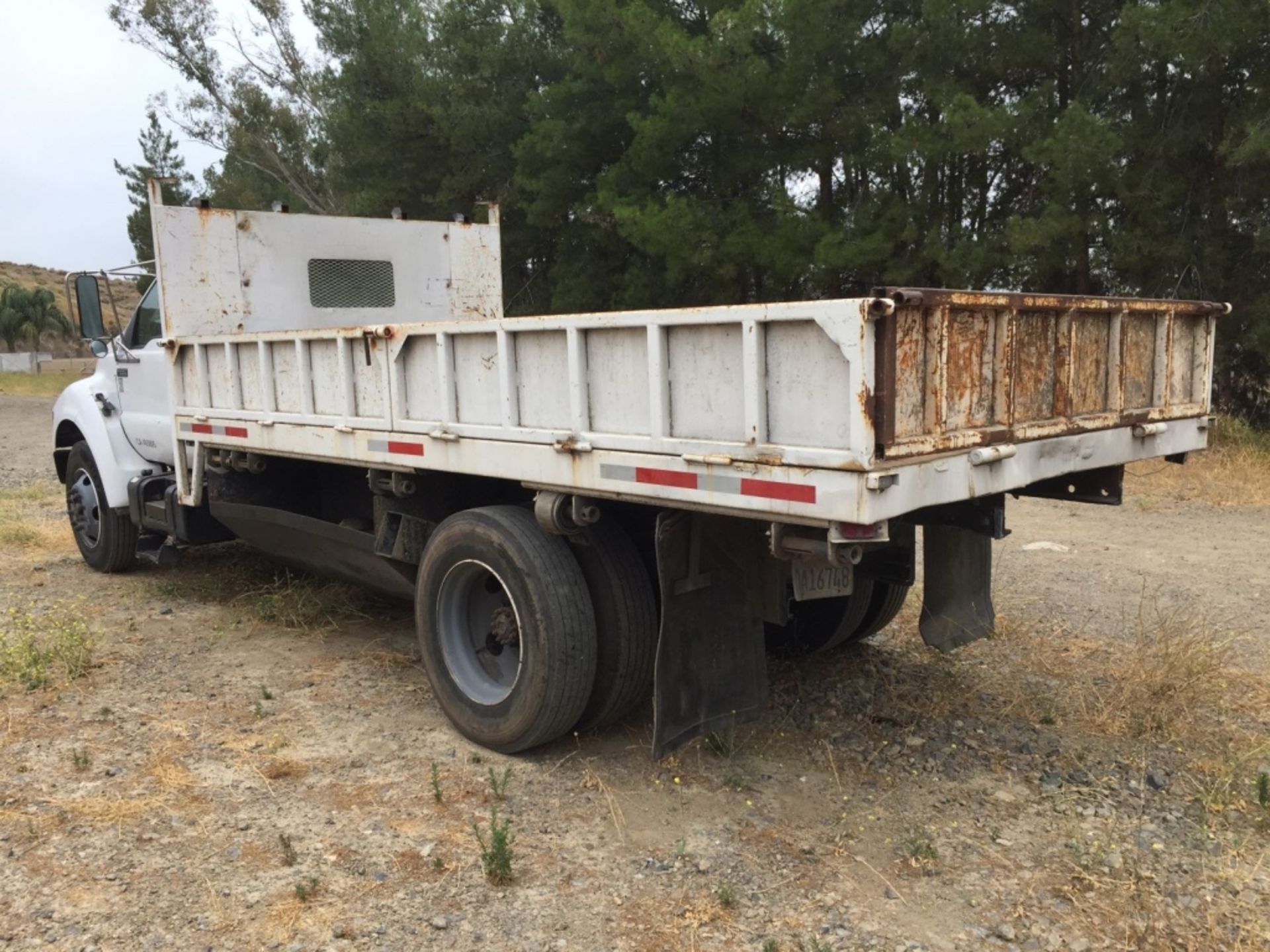 Ford F650 Flatbed Dump Truck, - Image 8 of 69