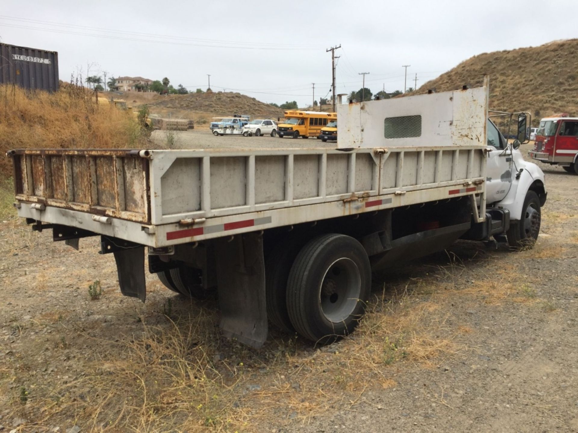 Ford F650 Flatbed Dump Truck, - Image 10 of 69