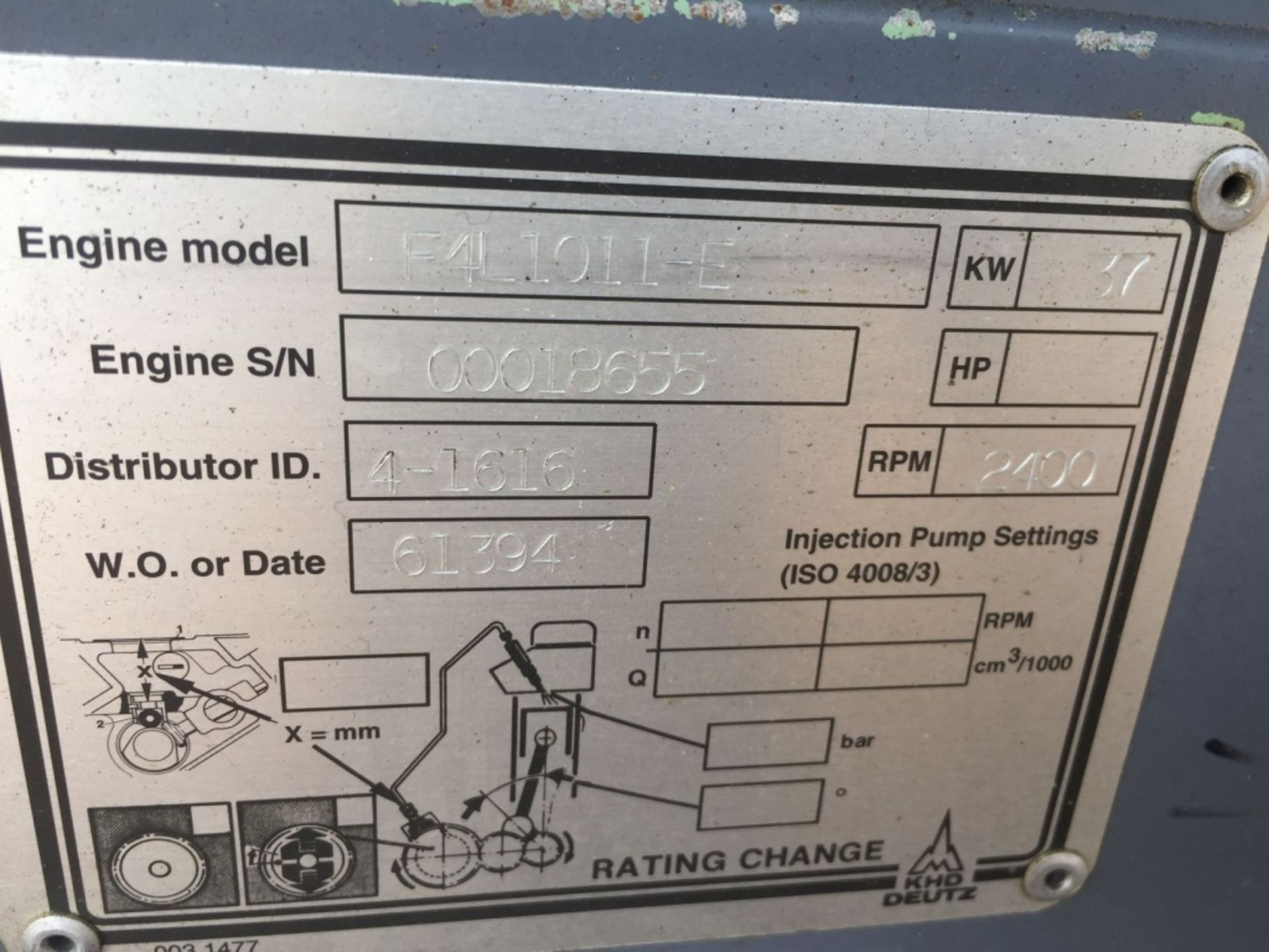 Ingersoll Rand P175DWD 175 CFM Air Compressor, - Image 11 of 32