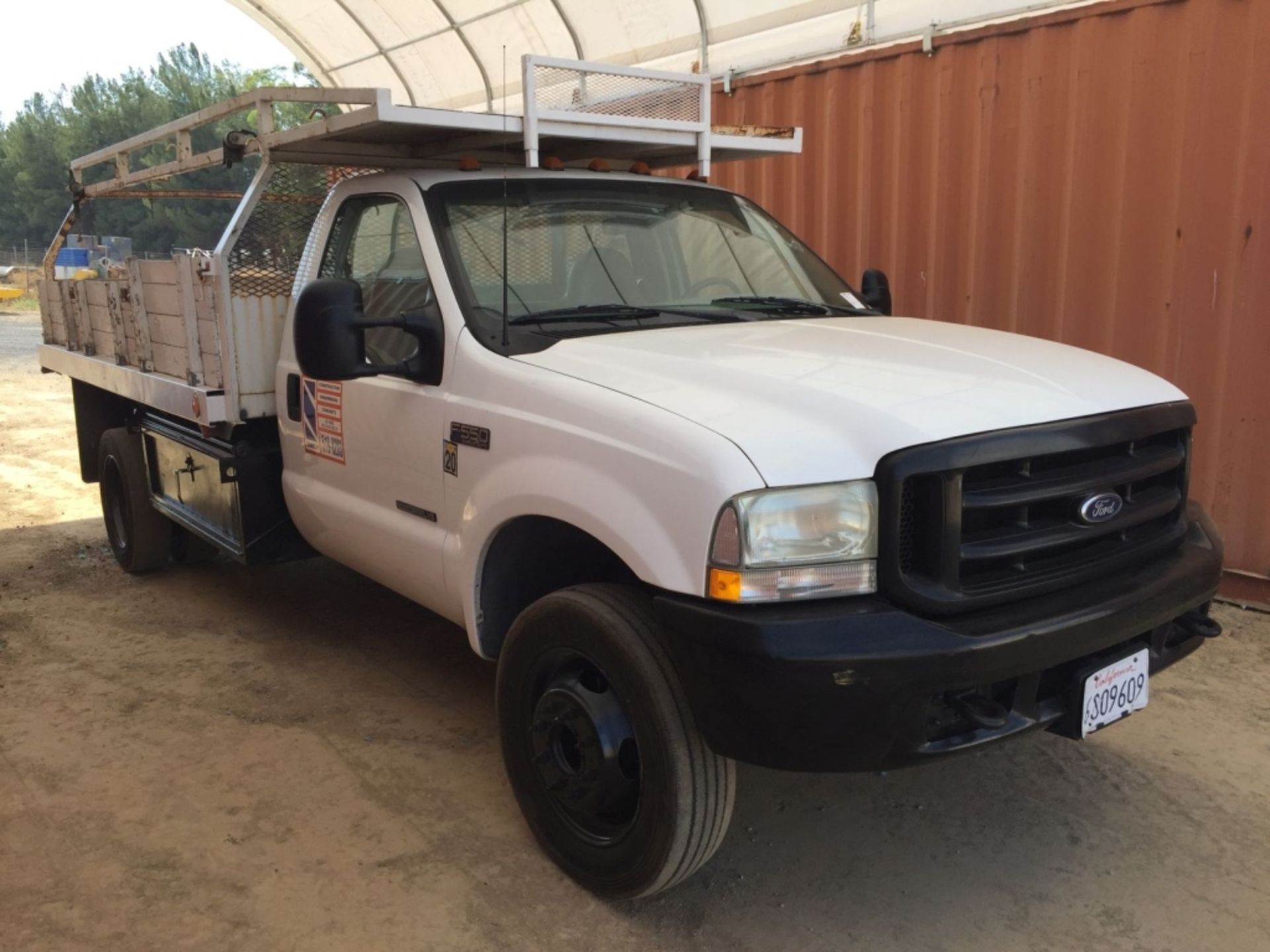 Ford F550 Flatbed Dump Truck, - Image 2 of 72