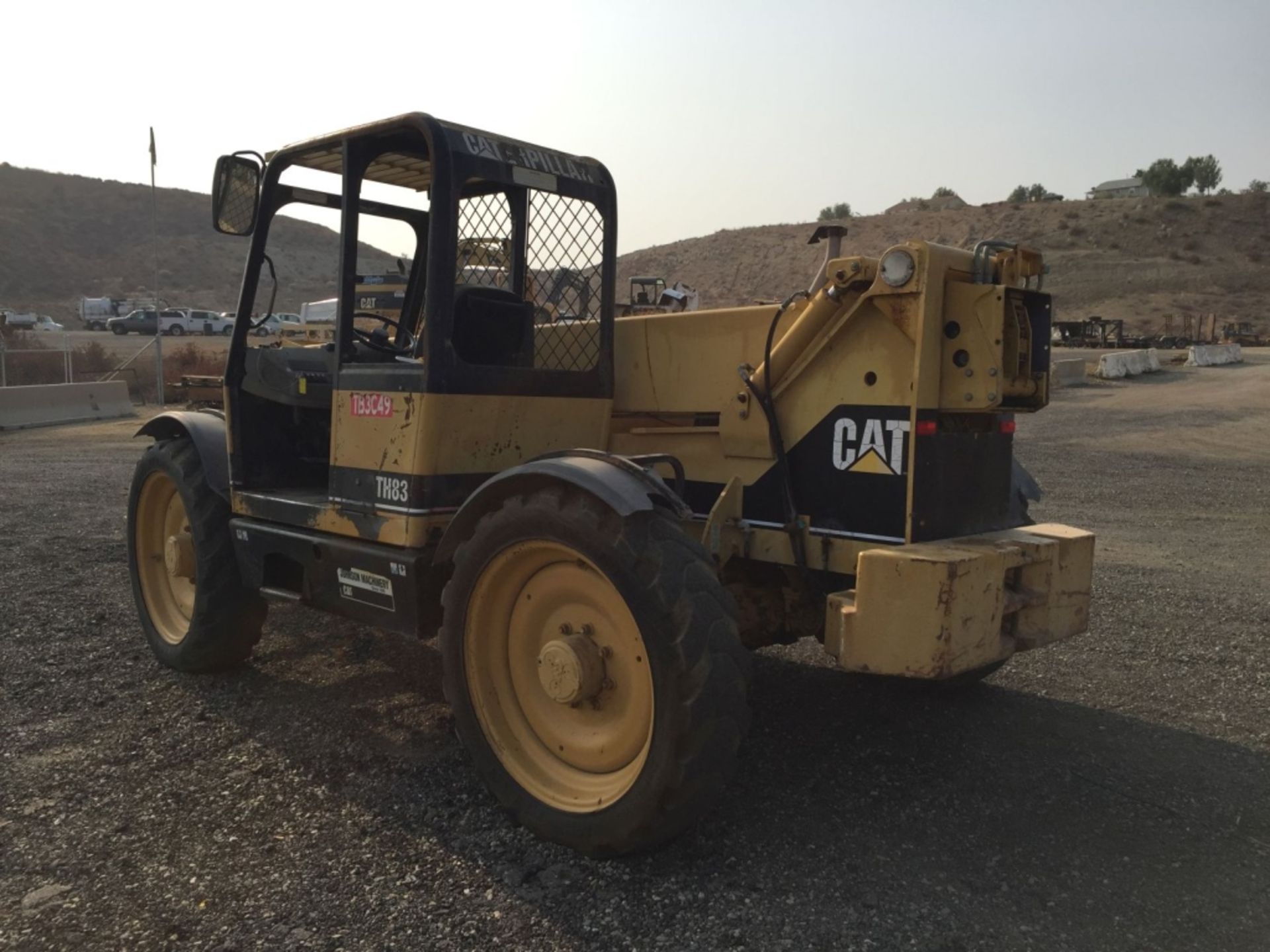 Caterpillar TH83 Forward Reach Forklift, - Image 5 of 66
