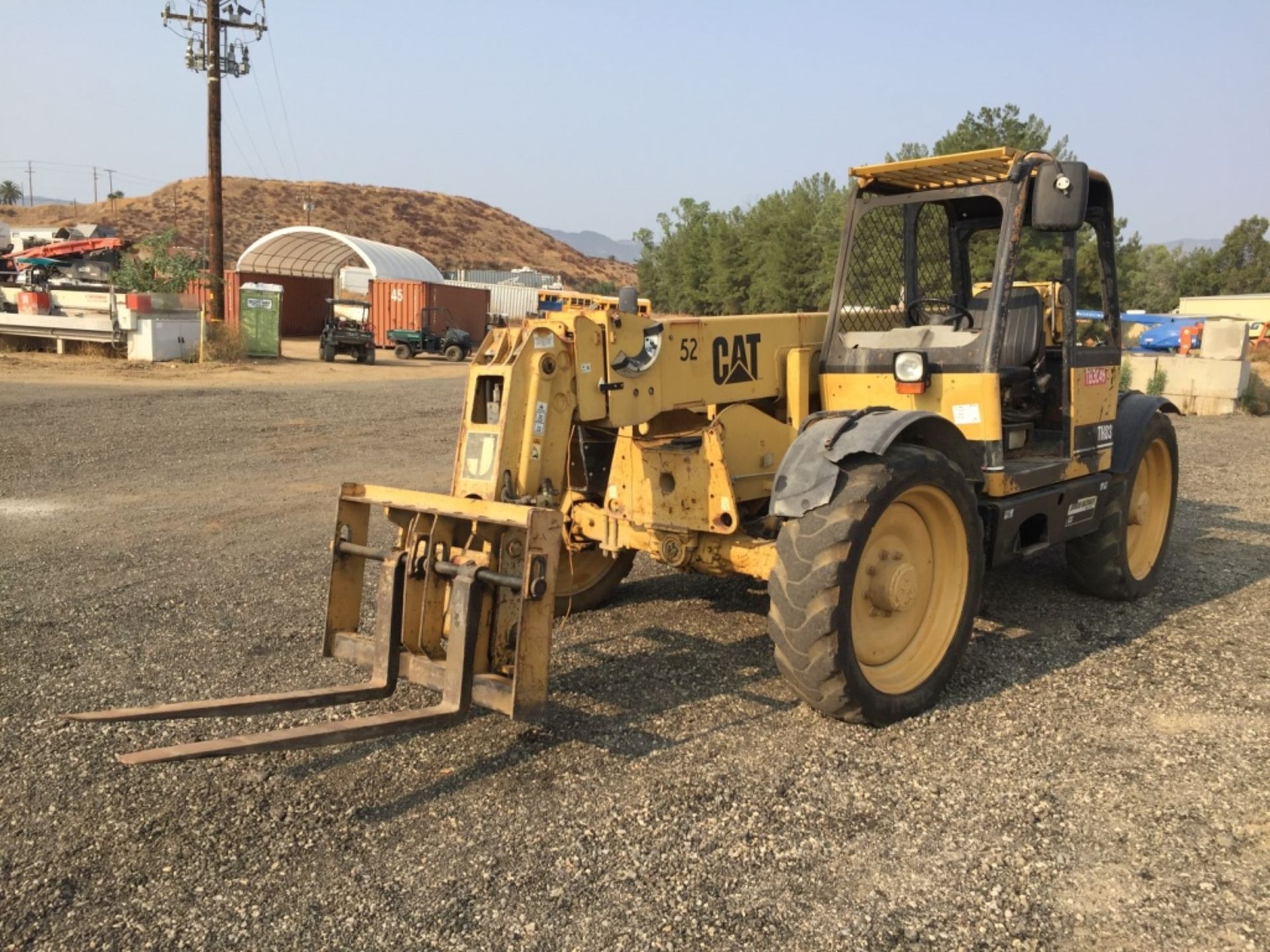 Caterpillar TH83 Forward Reach Forklift, - Image 4 of 66