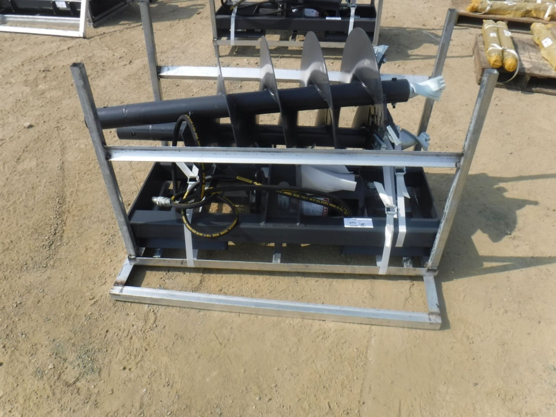 Unused 2020 JCT Hydraulic Auger Attachment, - Image 7 of 10