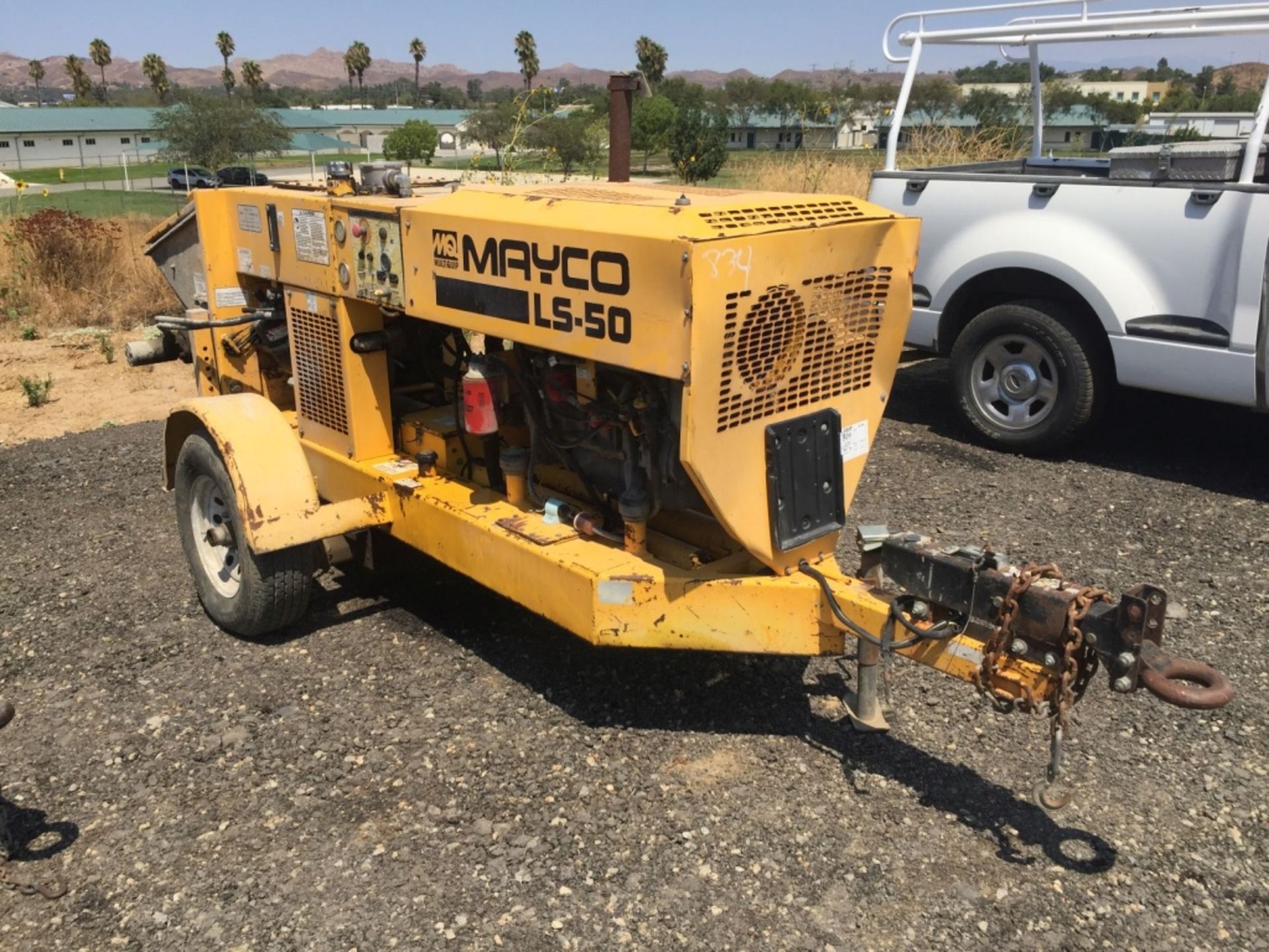 MQ Mayco LS-50T0RM Concrete Mixer/Pump Trailer, - Image 2 of 32