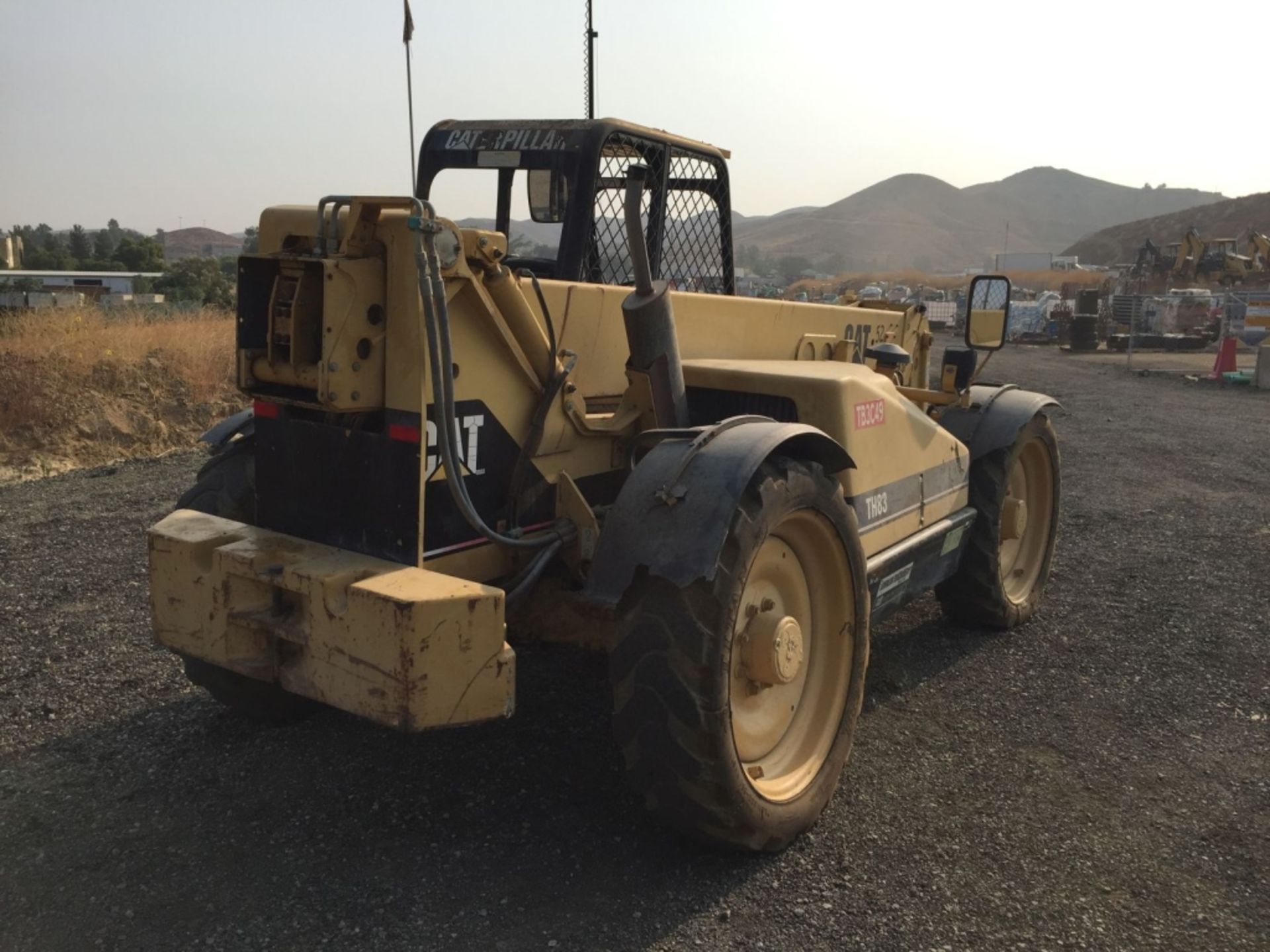 Caterpillar TH83 Forward Reach Forklift, - Image 8 of 66