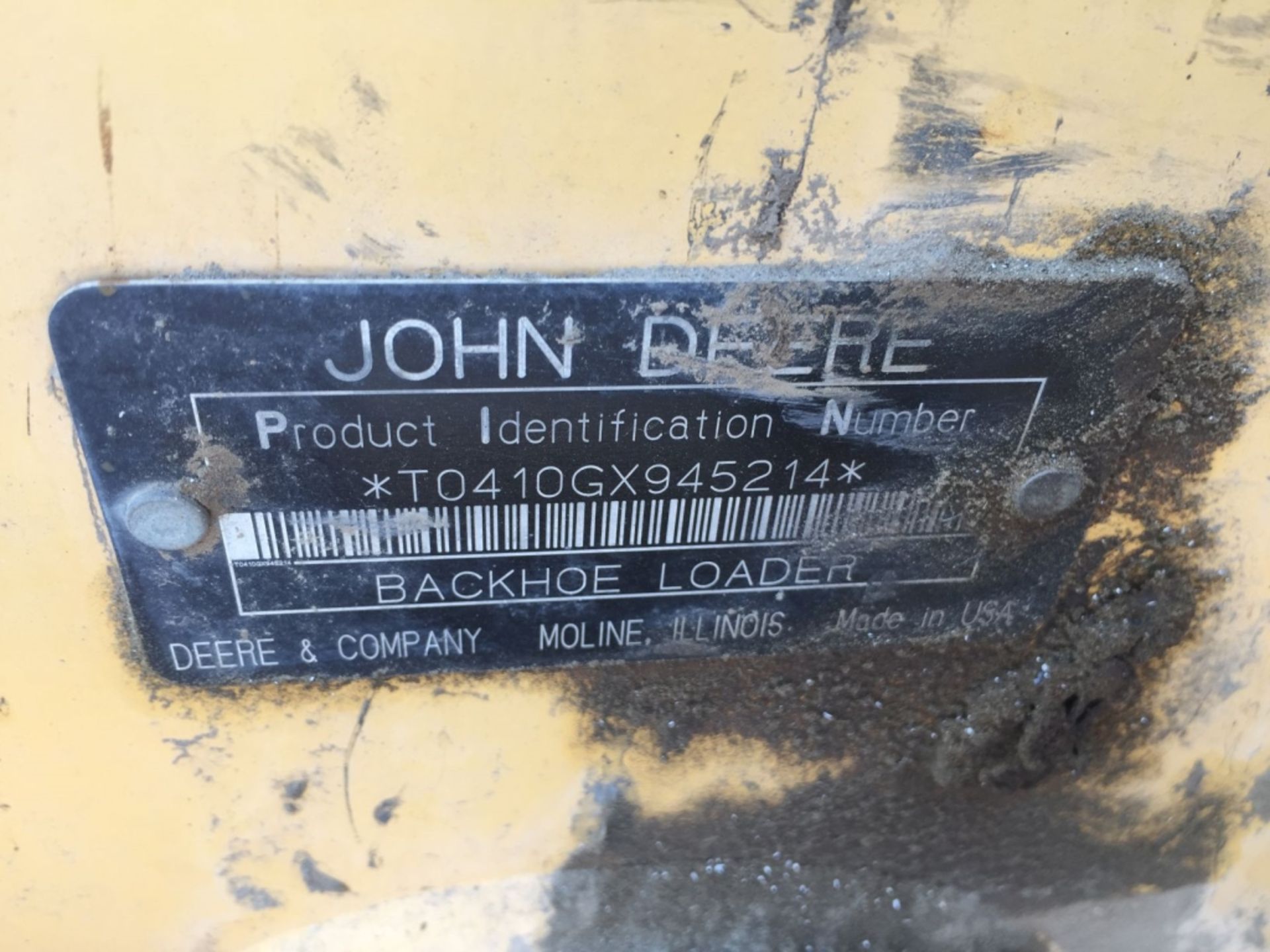John Deere 410G Backhoe, - Image 66 of 68