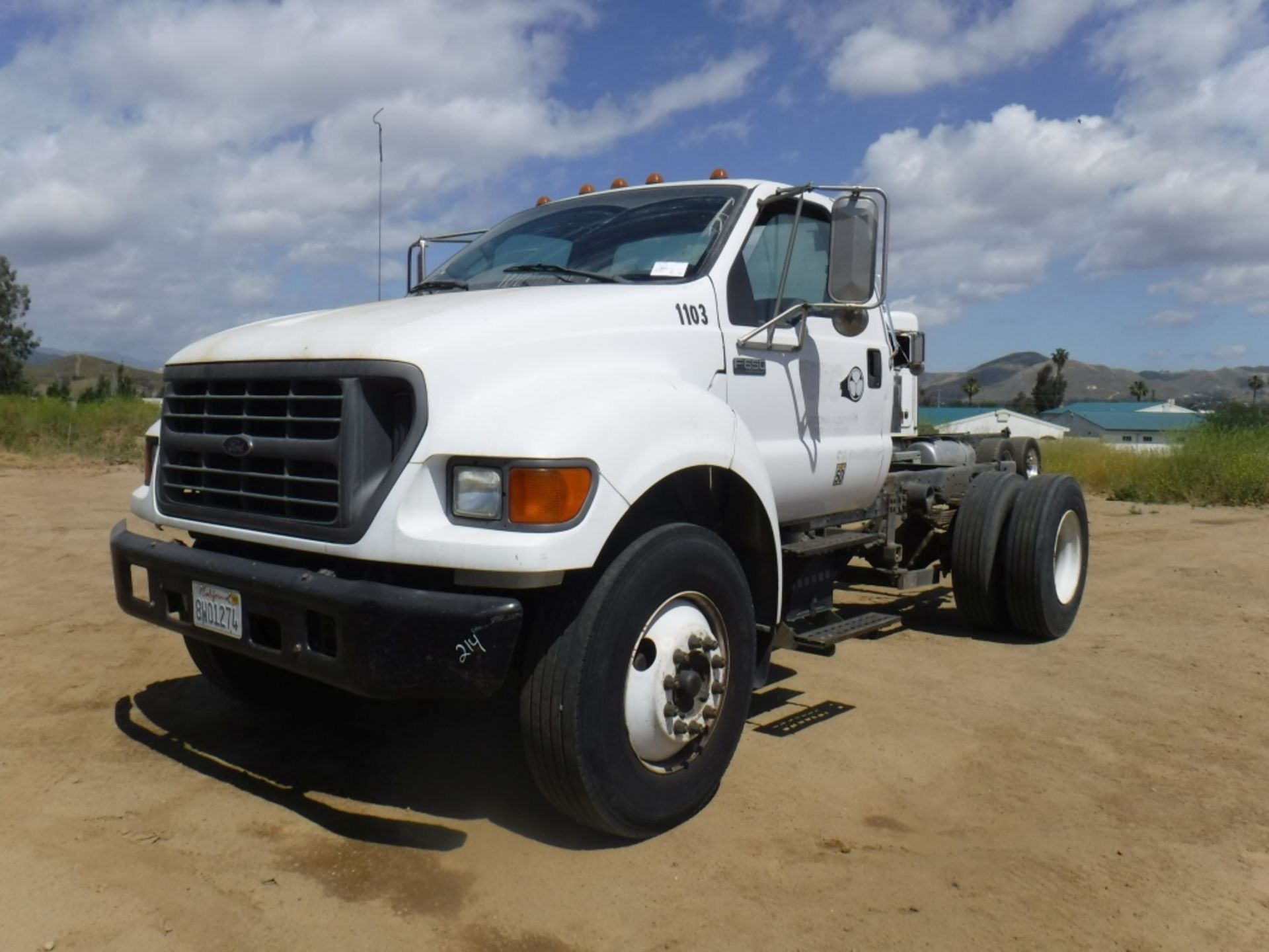 Ford F650XL Cab and Chassis, - Image 3 of 42