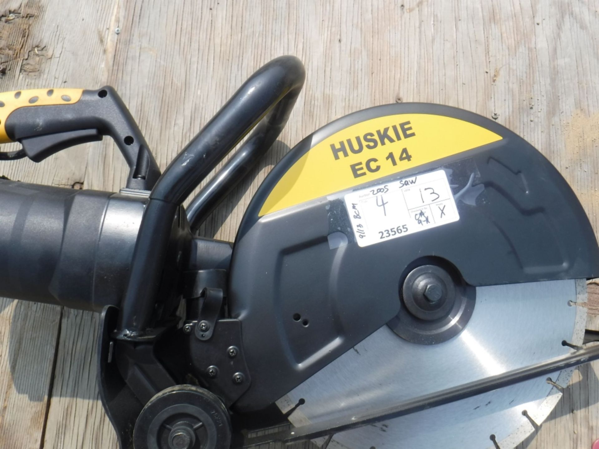 Unused 2020 Huskie EC14 14" Cut Off Saw, - Image 8 of 8