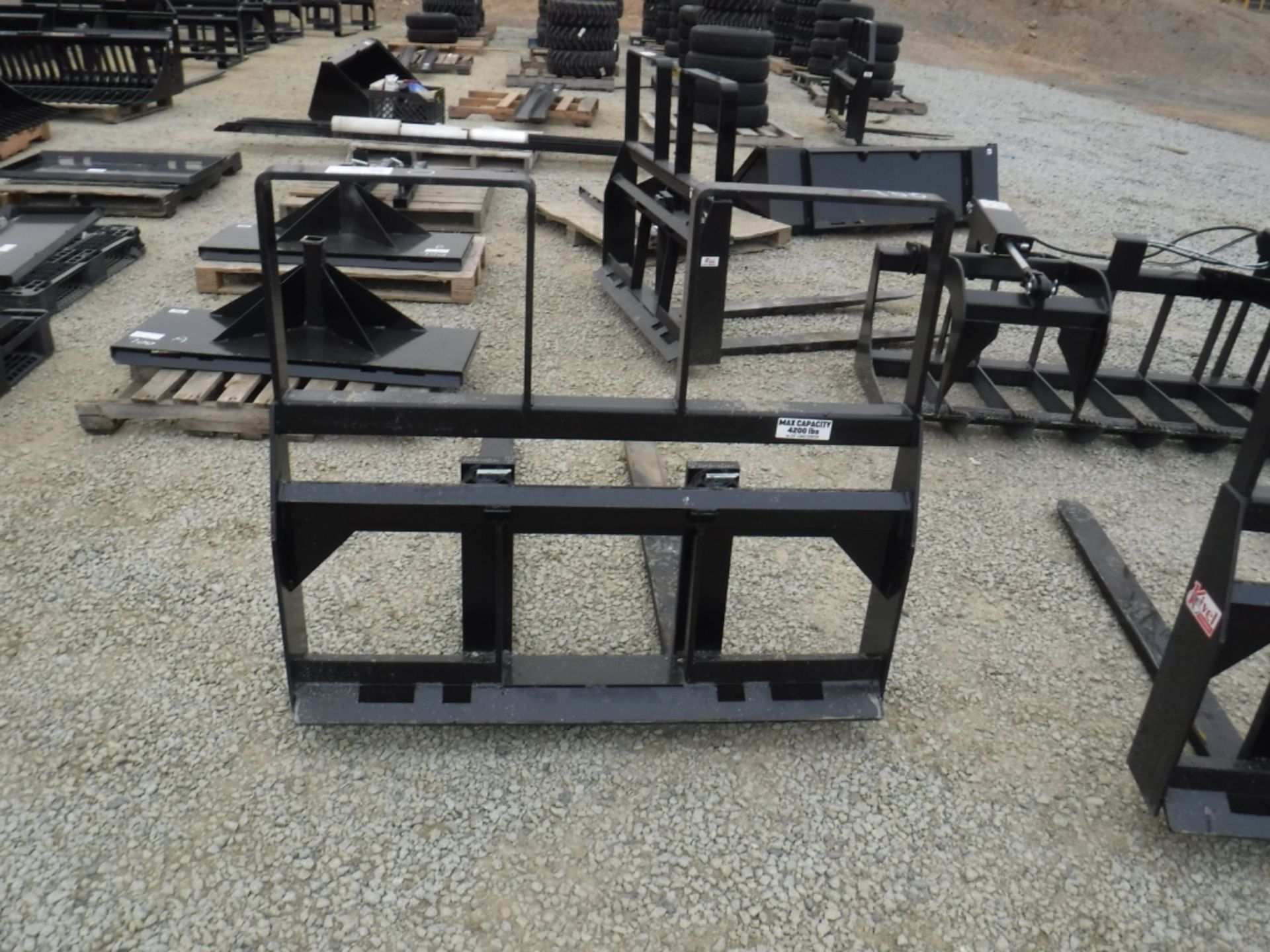 Unused Kivel 48" Pallet Fork Attachment,