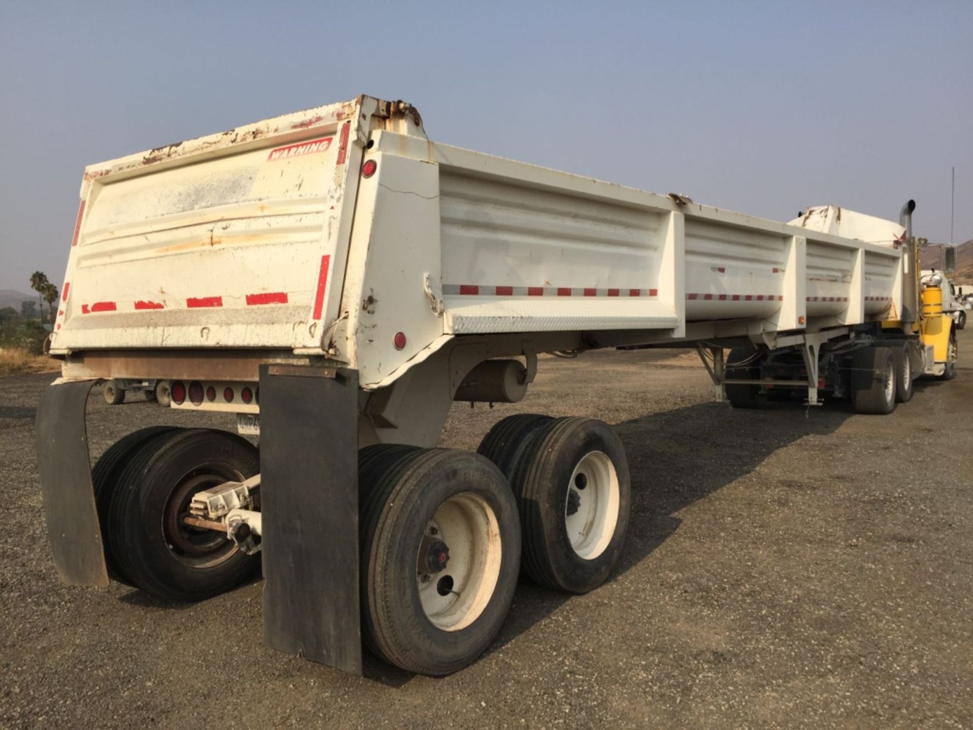 Clement LW3829 End Dump Trailer, - Image 4 of 10