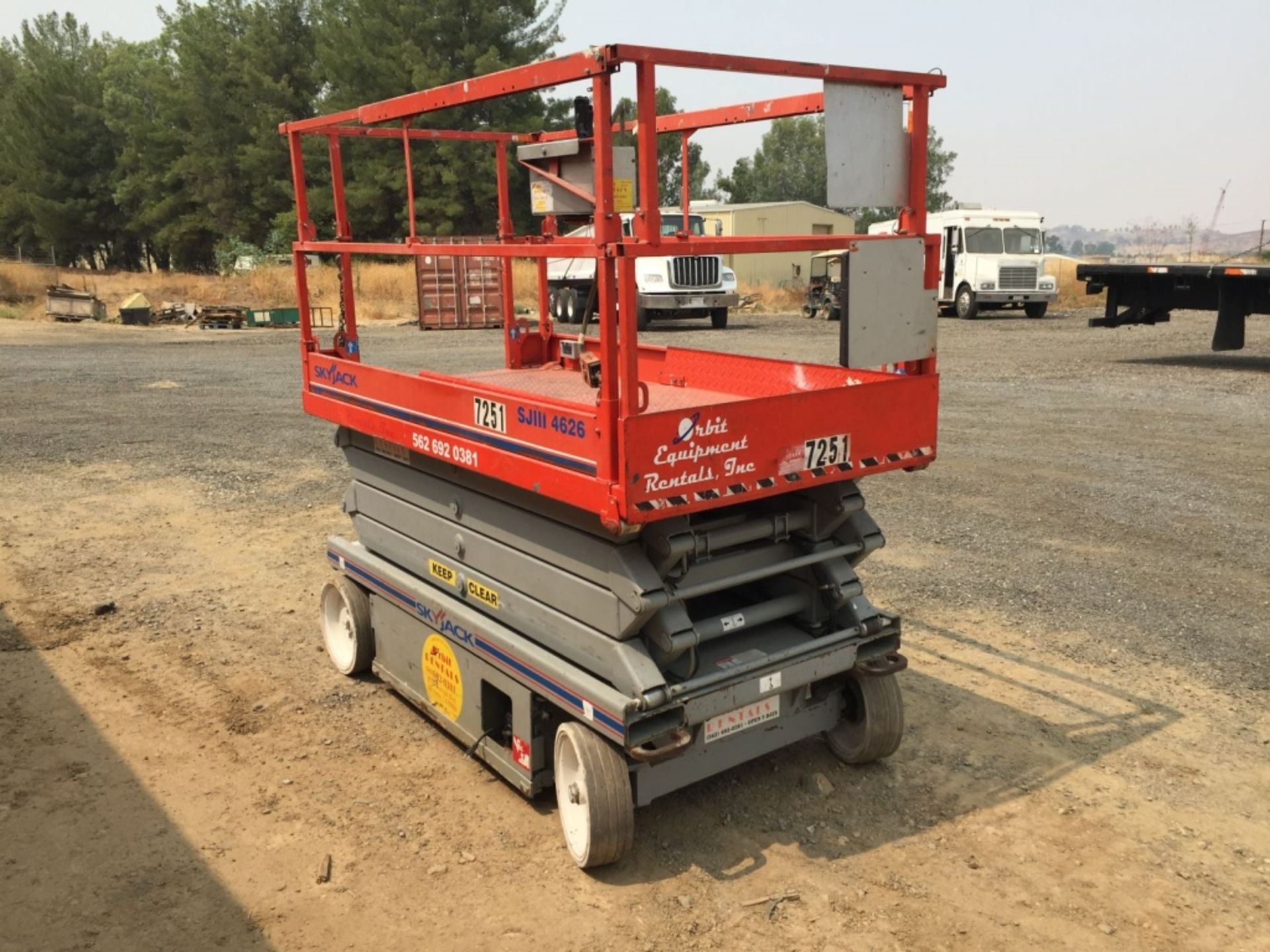 SkyJack SJ4626 Scissor Lift, - Image 7 of 26