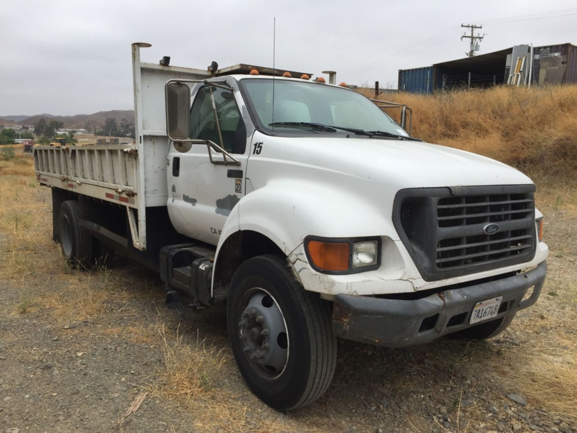 Ford F650 Flatbed Dump Truck, - Image 2 of 69