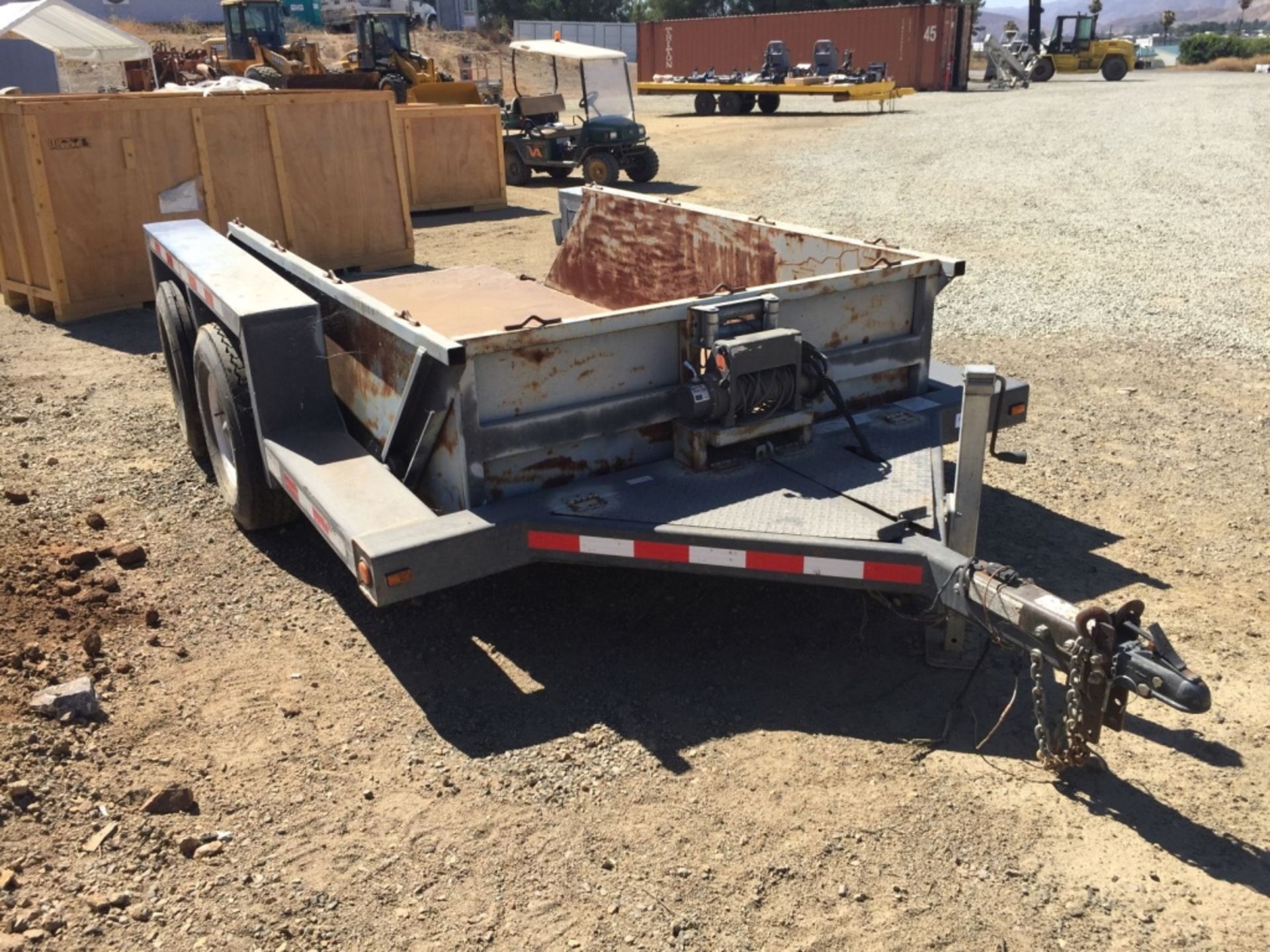 JLG Triple L 1014 Equipment Trailer,