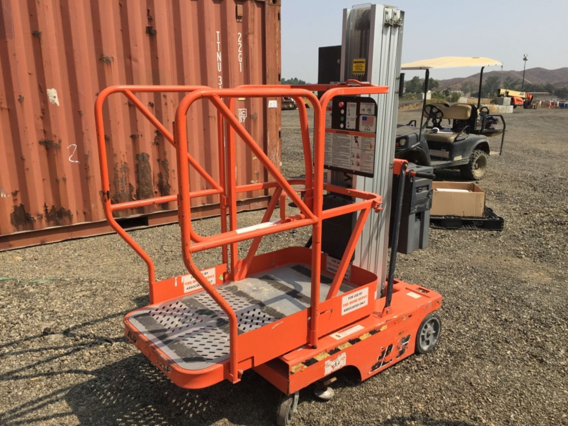 2001 JLG 12SP Personnel Lift, - Image 8 of 24