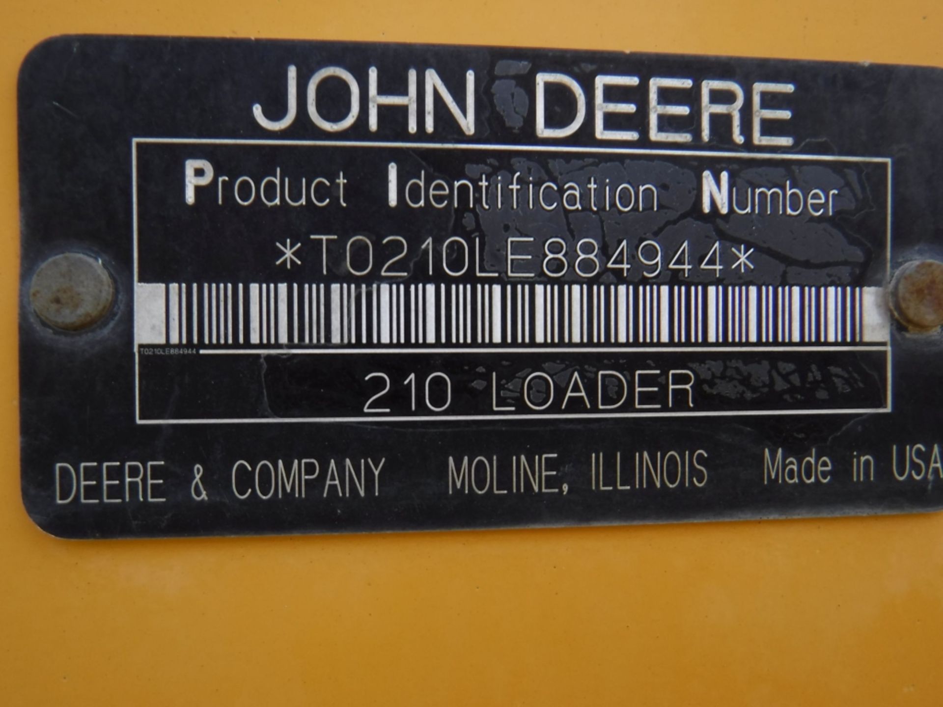 2005 John Deere 210LE Skip Loader, - Image 32 of 32