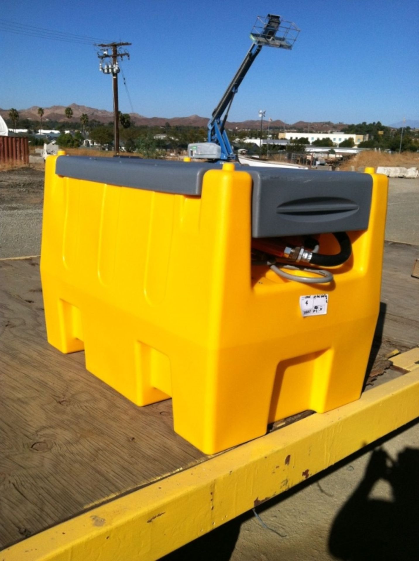 Unused 2020 60-Gallon Poly Diesel Fuel Tank, - Image 4 of 8