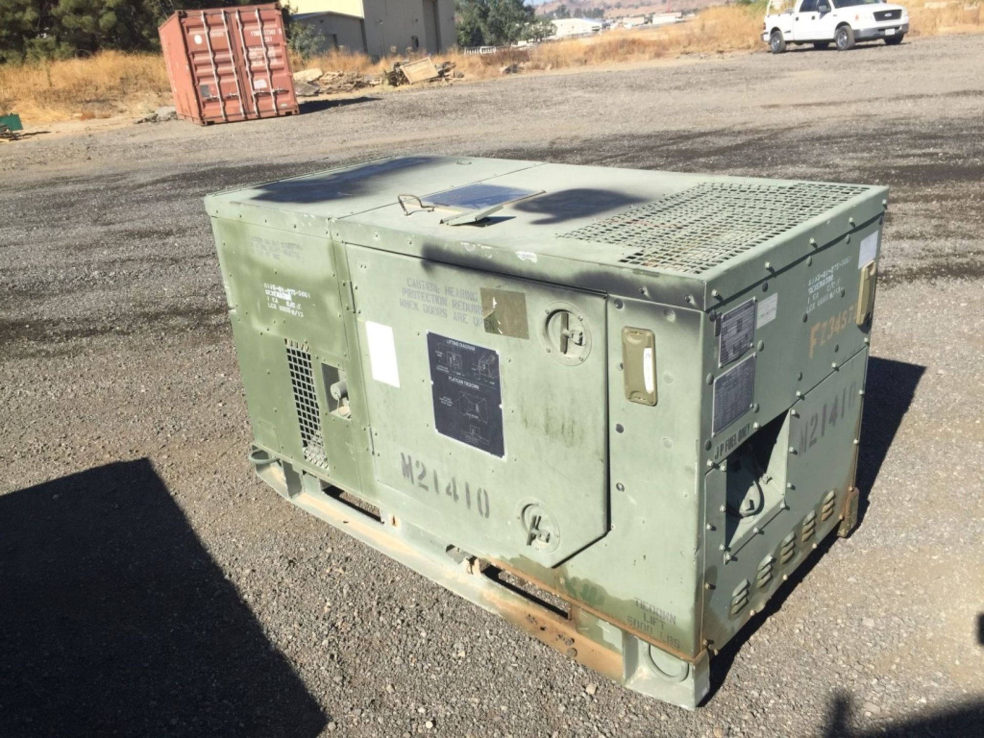 US Dept of Defense MEP-B813A 10 KW Generator, - Image 2 of 20