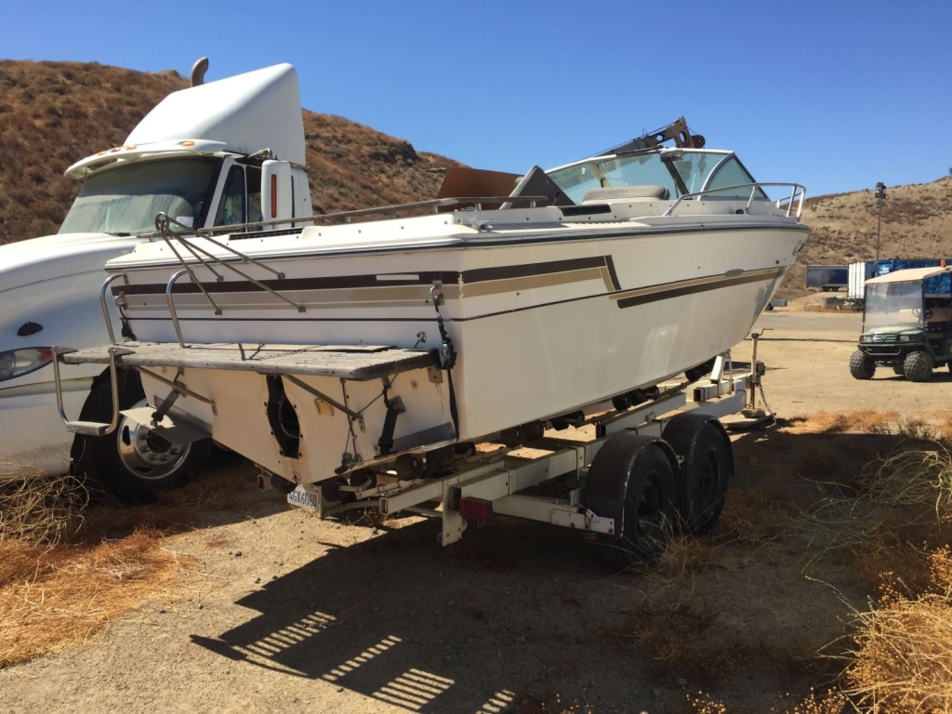 Sea Ray 21' Cabin Crusier Boat, - Image 11 of 36