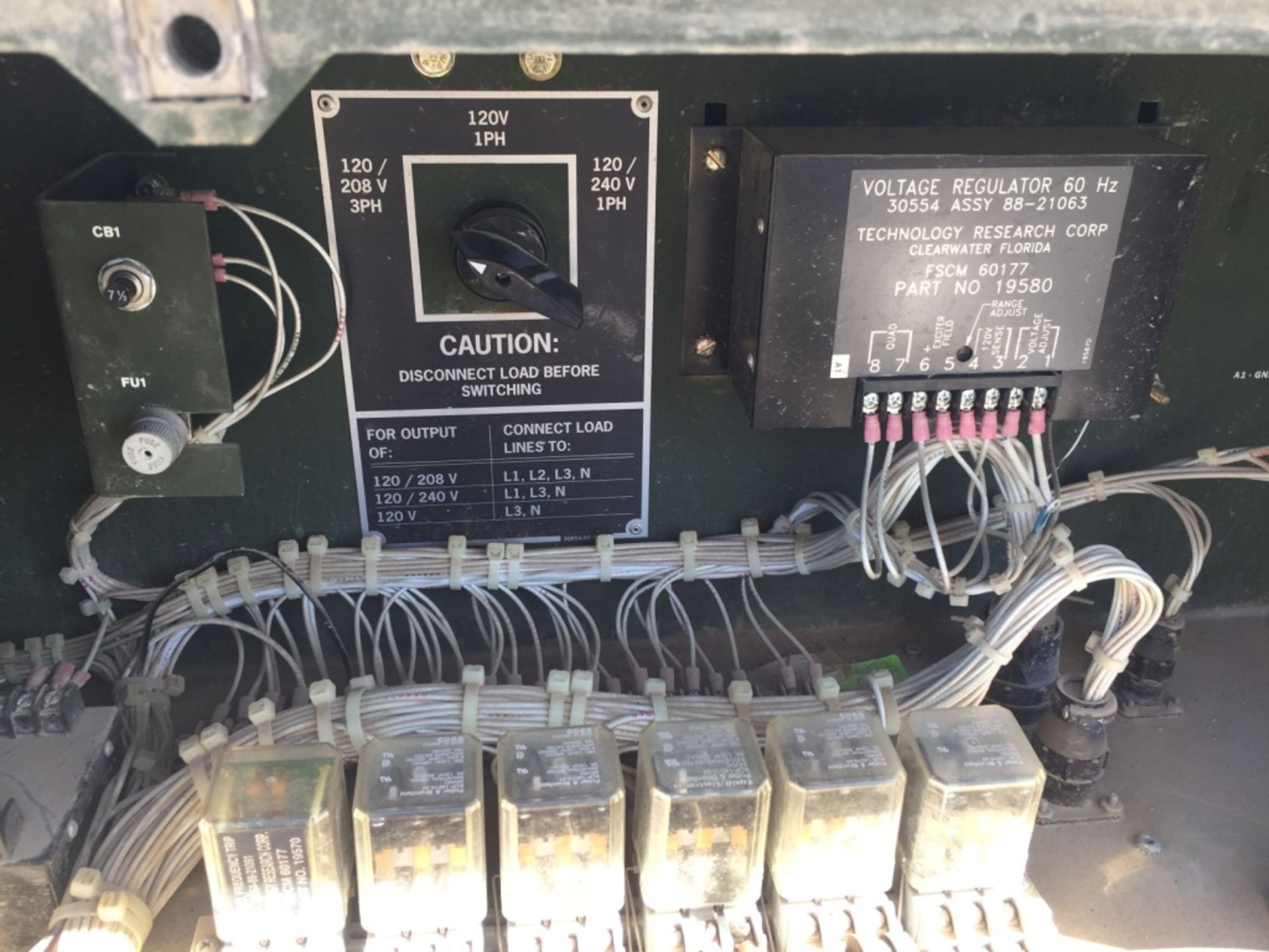 US Dept of Defense MEP-B813A 10 KW Generator, - Image 18 of 20