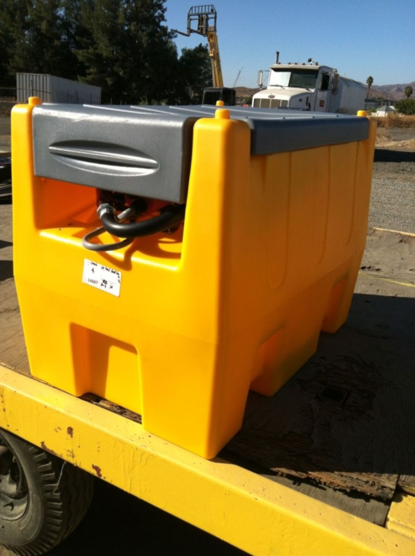 Unused 2020 60-Gallon Poly Diesel Fuel Tank,