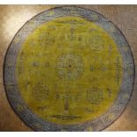 Chinees handgeknoopt tapijt, diameter:  480 cm<