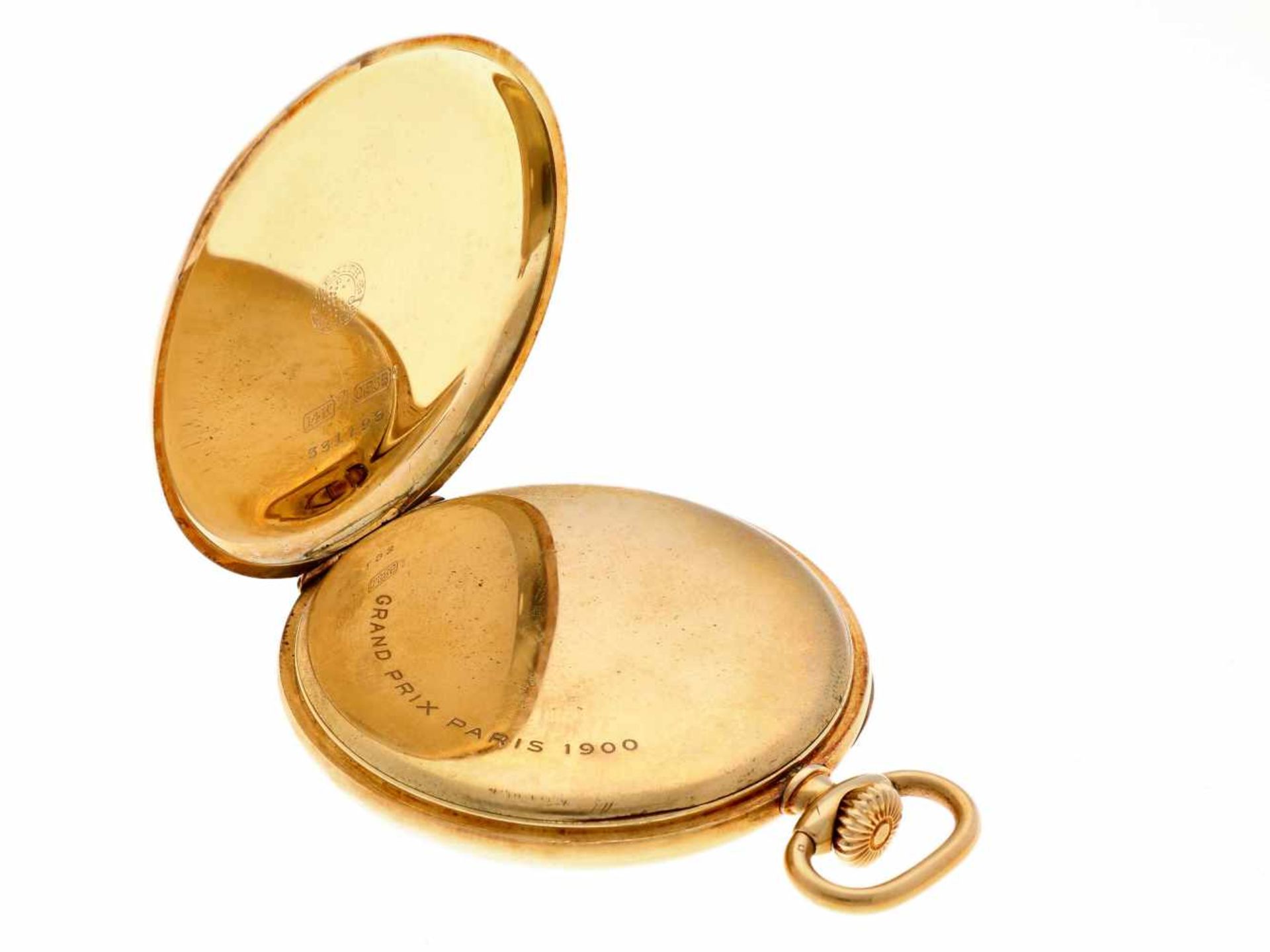 Pocket watch Zenith gold - Men's pocket watch - Manual winding - Ca. 1901. - Bild 5 aus 5