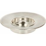 St. Dupont silvered ashtray.