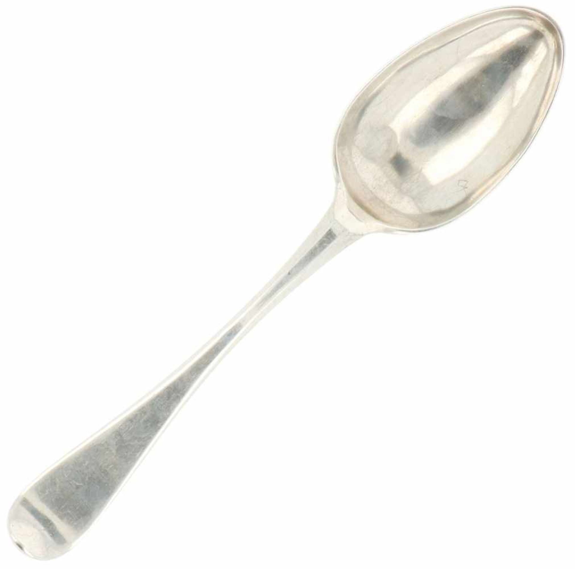 An 19th century silver 'Eberfeld' spoon.