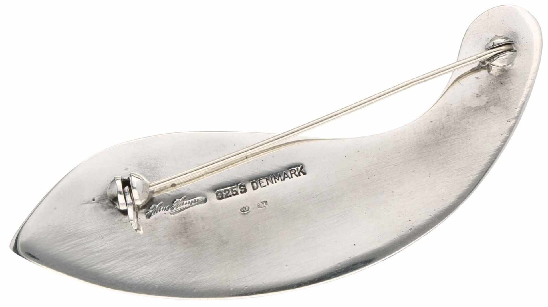 Hans Hansen Denmark design brooch silver - 925/1000. - Bild 2 aus 3
