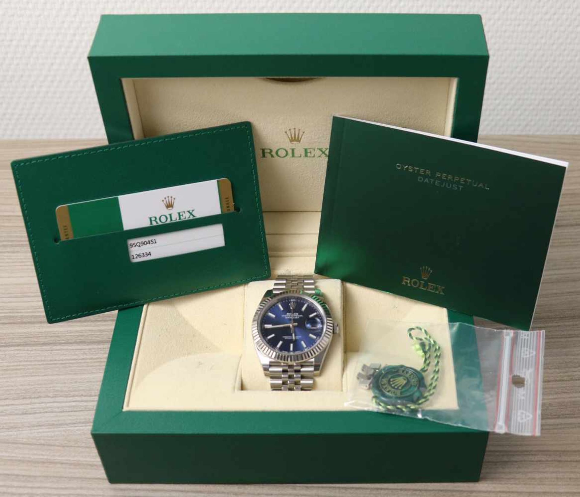 Rolex Datejust 41 126334 - Men's watch - Automatic - Ca. 2018. - Bild 6 aus 6