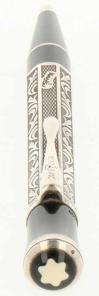 Silver Mont Blanc 'Marcel Proust' ballpoint pen. - Image 5 of 5