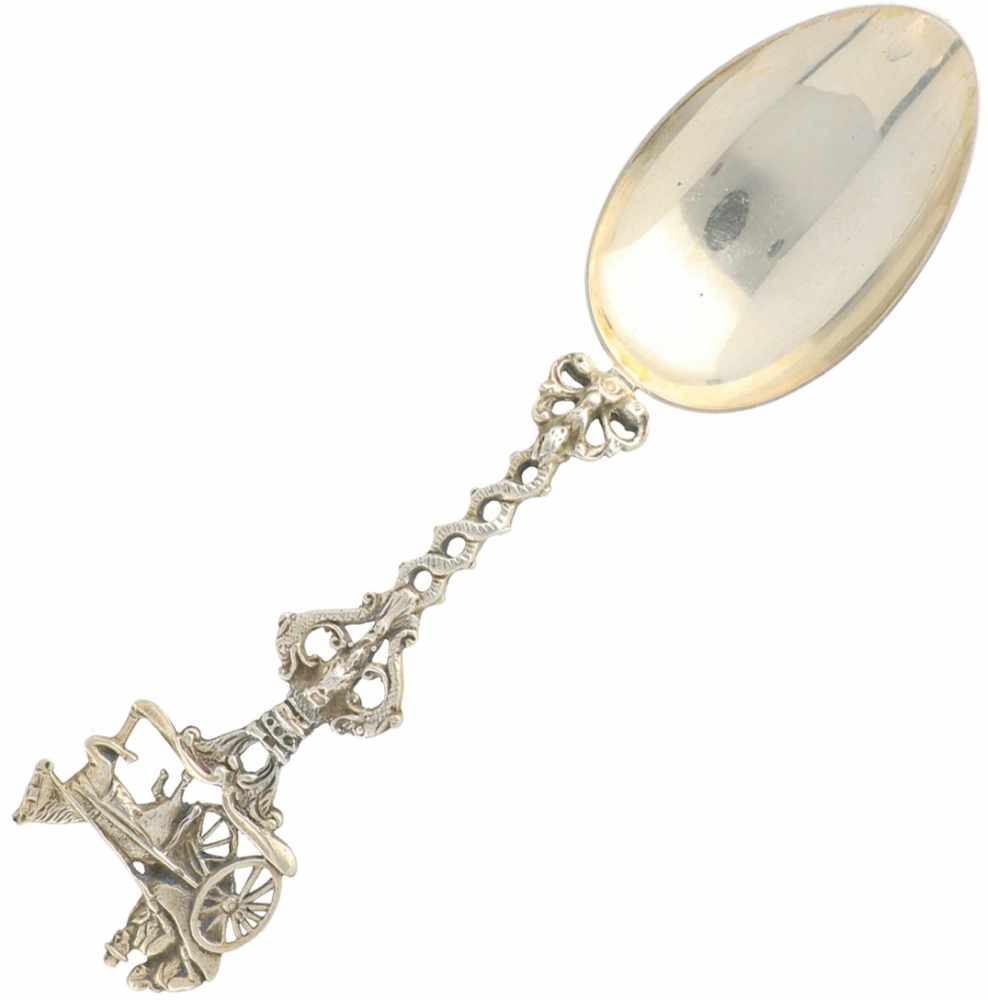 Silver memory spoon.