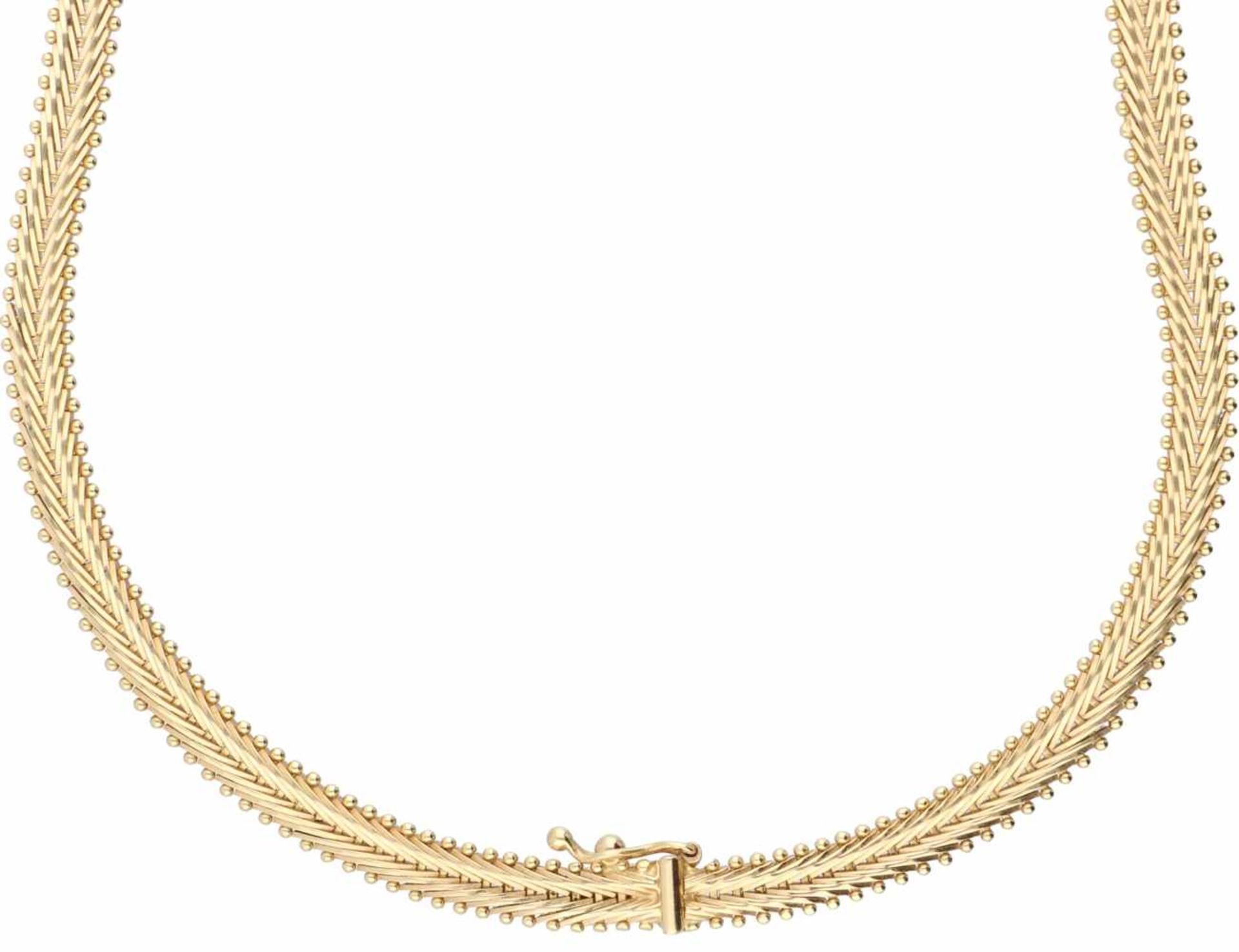 Necklace / bracelet yellow gold, ca. 0.43 carat diamond - 14 ct. - Bild 3 aus 5