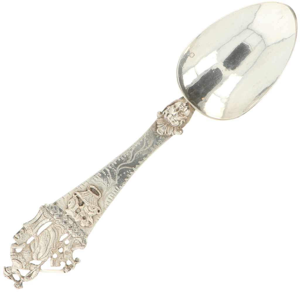 Silver memory spoon.