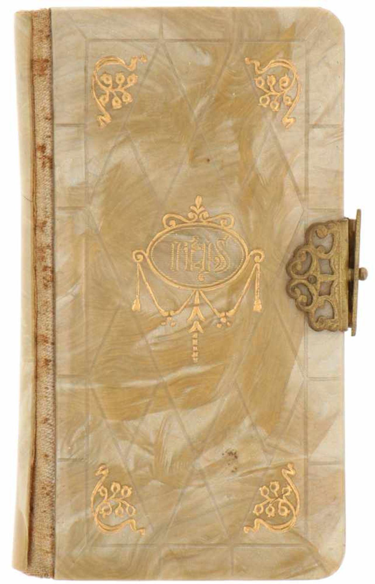 A Roman missal, the cover with mother of pearl. The Netherlands, 19th century. - Bild 2 aus 3