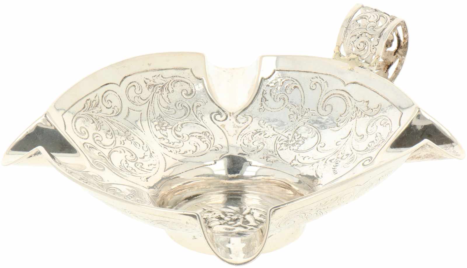 Silver ashtray. - Image 2 of 2