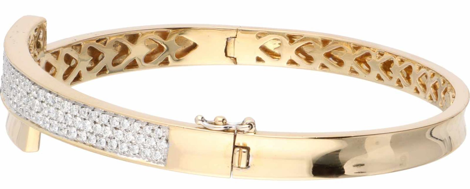 Leo Pizzo bangle yellow gold, ca. 1.74 carat diamond - 18 ct. - Bild 3 aus 3