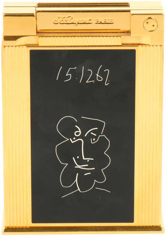 S.T. Dupint Picasso Jeroboam table lighters. - Image 2 of 4