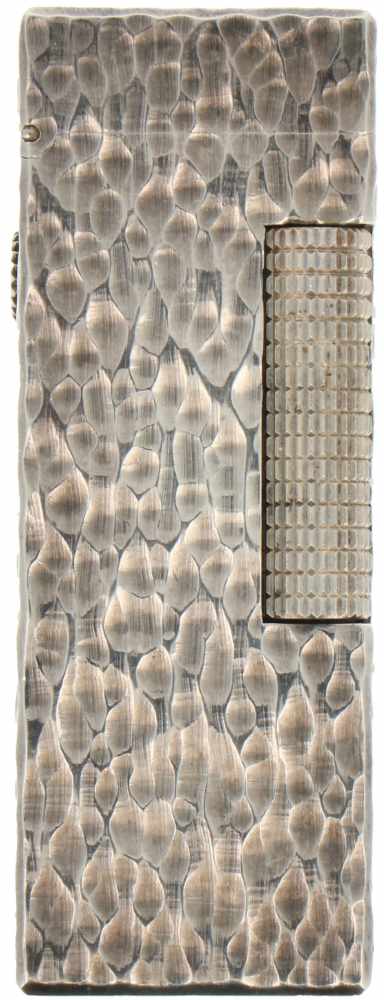 Silvered Dunhill lighter. - Image 2 of 4